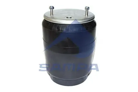 SAMPA SP554157KP14 пневмопод.со стак. 2шп.M12смещ.25. 1отв.штуц.M22. Поршень пластик 2 отв.M12 ROR