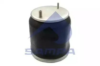 SAMPA SP554159K05 Пневморессора FRUEHAUF ROR (металлический стакан) (4 шп. M12, 1 штуцер M12, 1 штуцер M12/20) SAMPA