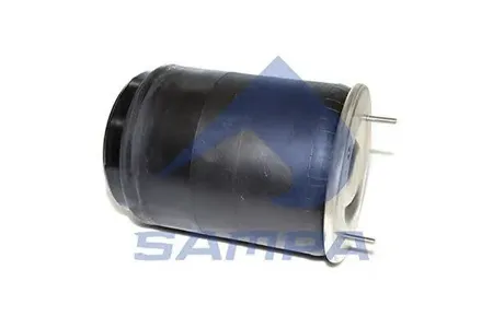 SAMPA SP554718K Пневморессора VOLVO FM12,FH12 (с металл.стаканом,2шп.M10 смещены 1отв.штуц.M16) SAMPA