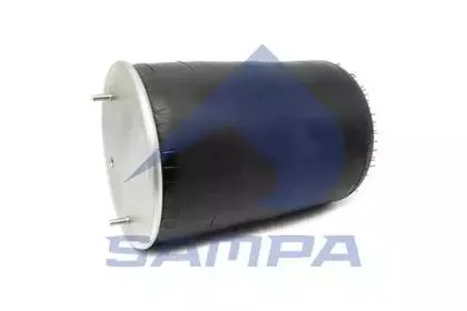 SAMPA SP554881 пневмоподушка без стакана 2шп. M12 смещ. 25. 1штуц. M22. Н:1шп. M16 BPW