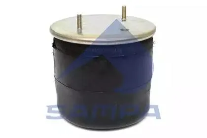 SAMPA SP554961KP Пневморессора BPW (пластиковый стакан) (2 шп. M12 по центру,1 отв. M22х1.5мм) SAMPA