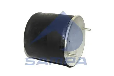 SAMPA SP5598608KP пневмоподушка со стаканом пласт. 2шп.M12x1.75, 1шп.шт.M12x1.5,низ.2отв. ROR