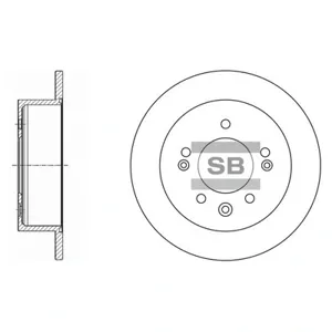 SANGSIN SD1020 Диск тормозной