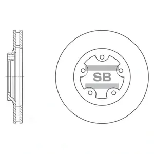 SANGSIN SD1029 Диск тормозной Hyundai STAREX 97-