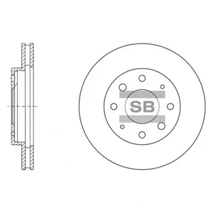 SANGSIN SD1041 Диск тормозной