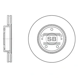 SANGSIN SD1048 Диск тормозной Hyundai Sonata NF