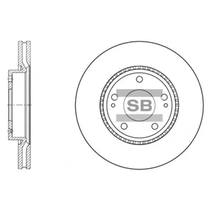 SANGSIN SD1051 Диск торм.перед. Kia Ceed , Hyundai i30 1.4-2.01.6CRDi 06>