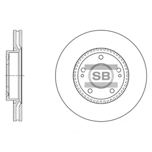 SANGSIN SD1056 Диск торм.задний Kia Ceed , Hyundai i30 1.4-2.01.6 CRDi 06>