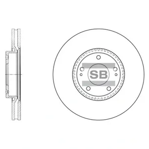 SANGSIN SD1069 Диск торм.перед. Hyundai Sonata V 2.0-3.3i2.0CRDi 05>