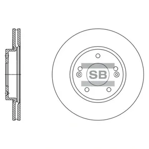 SANGSIN SD1135 Диск тормозной