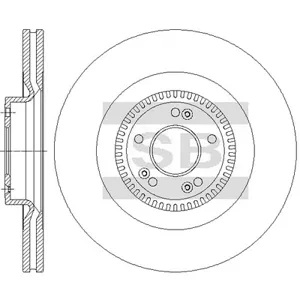 SANGSIN SD1168 Тормозной диск