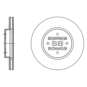 SANGSIN SD2057 Диск тормозной