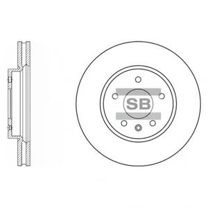 SANGSIN SD3019 Диск торм.перед. Opel Antara , Chevrolet Captiva 2.0-3.2i2.0CDTi 06>