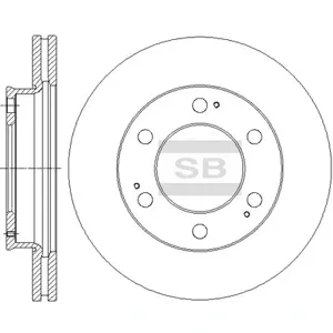 SANGSIN SD3040 Диск тормозной
