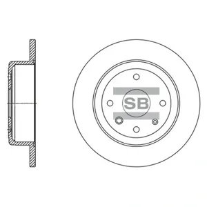 SANGSIN SD3058 Диск тормозной