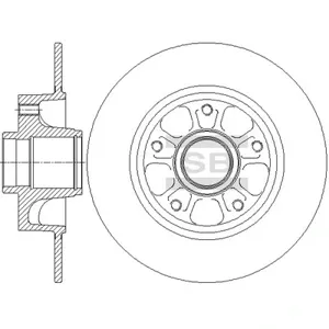 SANGSIN SD3070 Диск тормозной