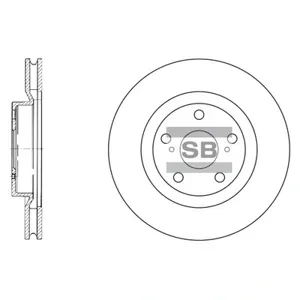 SANGSIN SD4021 Диск торм.перед. Toyota RAV4 2.02.2D 06>