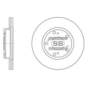 SANGSIN SD4102 Диск тормозной Honda Civic 01-
