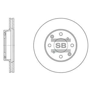 SANGSIN SD4104 Диск тормозной