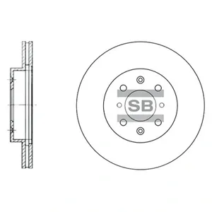 SANGSIN SD4105 Диск тормозной Honda Civic , Rover 200400 1.4-2.0TDi 95