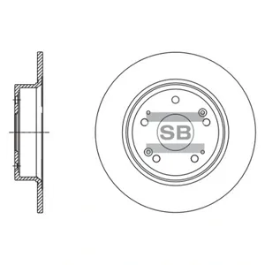 SANGSIN SD4111 Диск тормозной