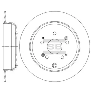 SANGSIN SD4119 Диск тормозной