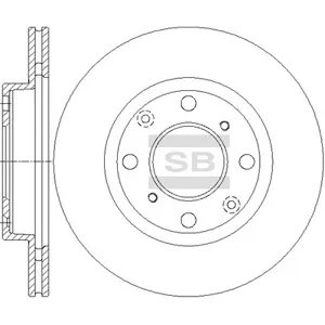 SANGSIN SD4131 Тормозной диск 4131