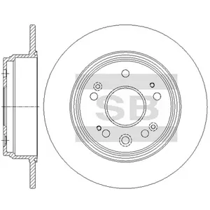 SANGSIN SD4144 Тормозной диск