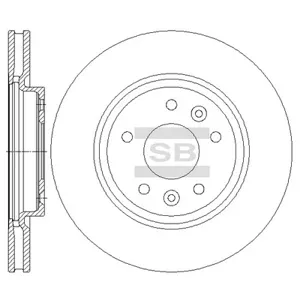 SANGSIN SD4251 Диск тормозной