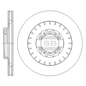 SANGSIN SD4322 Диск тормозной