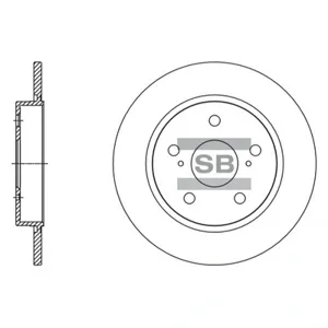 SANGSIN SD4615 Диск тормозной