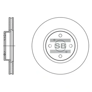 SANGSIN SD4617 Тормозной диск