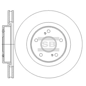SANGSIN SD4801 Диск тормозной