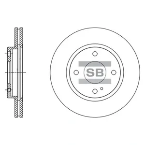 SANGSIN SD5306 Диск тормозной