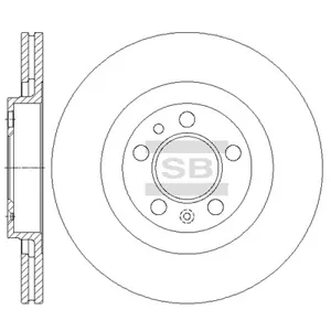 SANGSIN SD5403 Диск тормозной