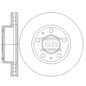 SANGSIN SD5507 Диск тормозной