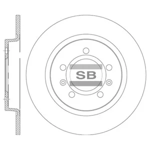 SANGSIN SD8113 Тормозной диск задн. Changan CS55 17-