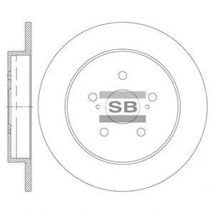 SANGSIN SD8460 Диск тормозной Geely Atlas 18- задний D 308мм.