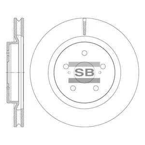 SANGSIN SD8463 Диск тормозной Geely Atlas 1.8-2.4 17>