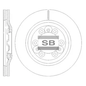 SANGSIN SD8513 Диск тормозной Opel Frontera A 2.0i2.2i 92-98
