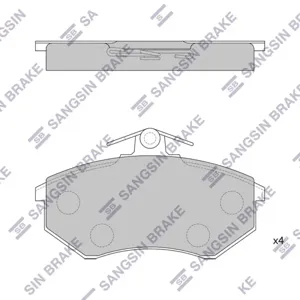 SANGSIN SP1043 Колодки торм.пер