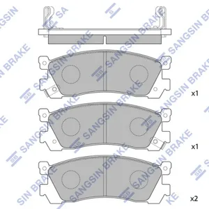 SANGSIN SP1060R Колодки торм.