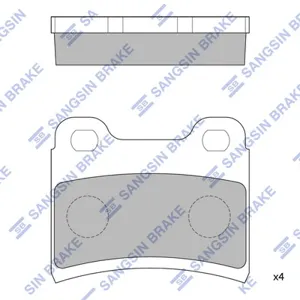 SANGSIN SP1064 Колодки торм.задние Kia SephiaShumaSephia II 1.5i-1.8 92-01
