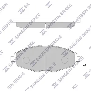SANGSIN SP1086 Колодки торм.пер