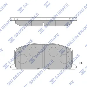 SANGSIN SP1105 Колодки торм.передние Toyota Camry 82-88 Carina 1.6-2.0D <98