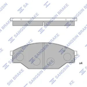 SANGSIN SP1121 Колодки торм.дисковые Toyota HI-LUX