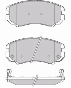 SANGSIN SP1155 Колодки торм.передние