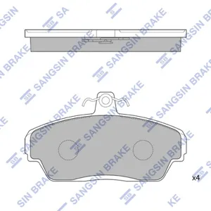 SANGSIN SP1200 Колодки торм.передние SANGSIN ГАЗель, ГАЗ 3110, Соболь