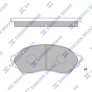 SANGSIN SP1227 Колодки торм.передние Mazda 323 1.41.6 98>