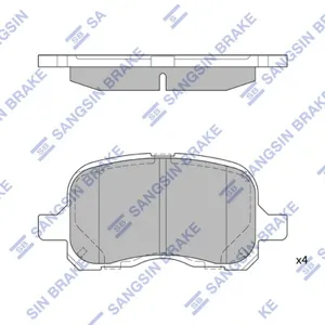SANGSIN SP1270 Колодки торм.передние Toyota Corolla 1.41.62.0D 97-00 диск 151.61.8 02> диск 16